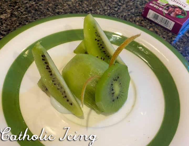 Healthy Grasshopper Snack For Kids
